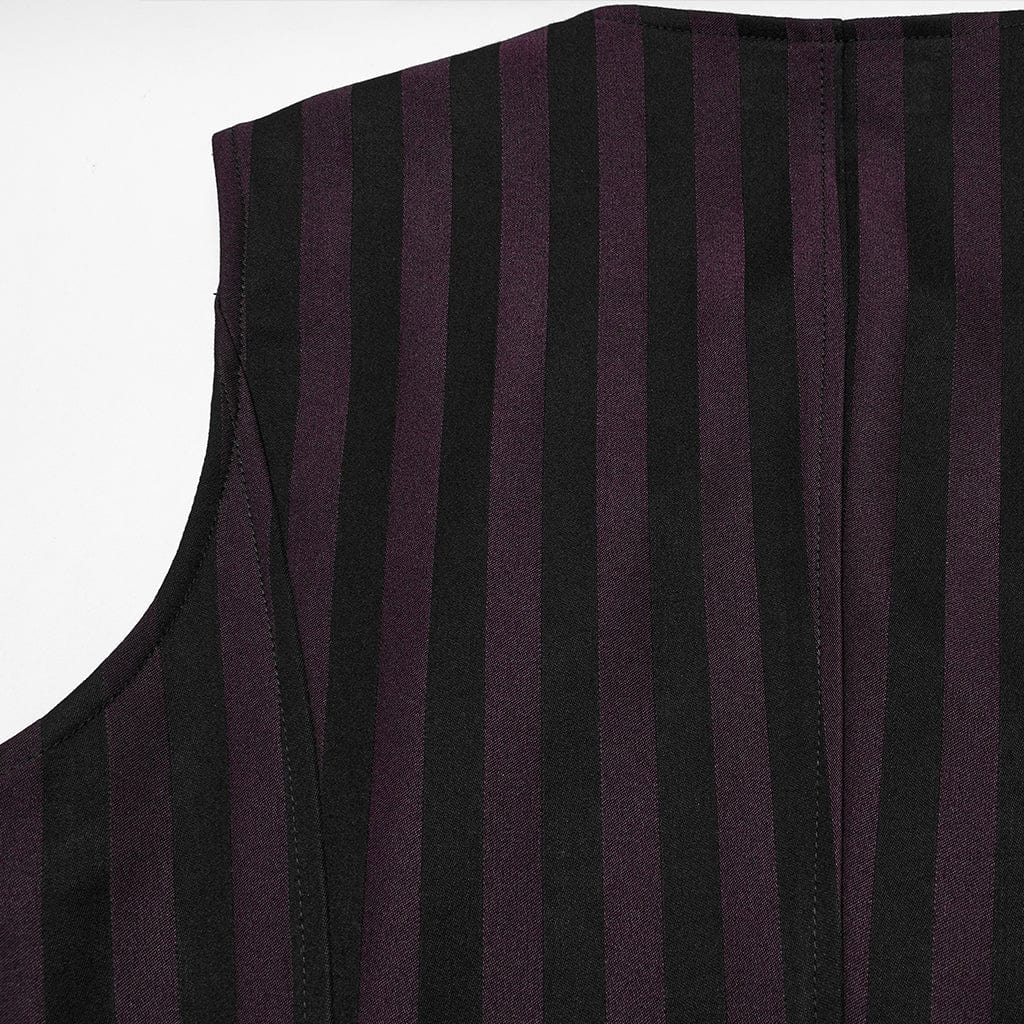 Clockwork Gentleman Striped Waistcoat