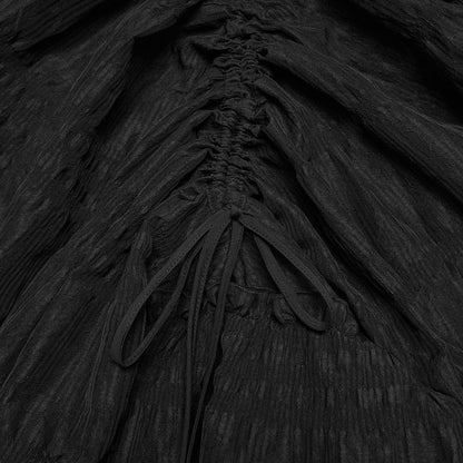 Pagan Ruins Ruched Maxi Skirt