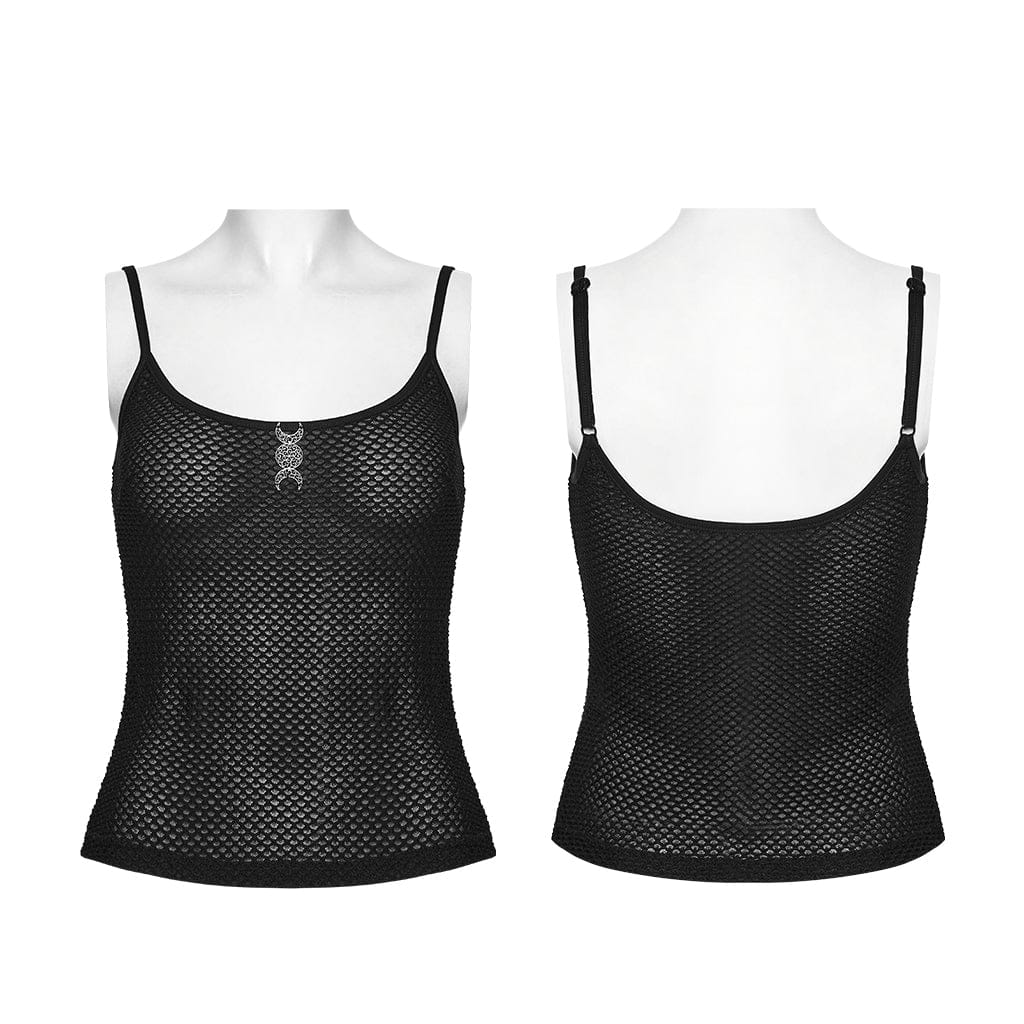 Lunar Omen Mesh Tank