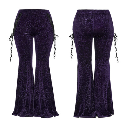 Cathedral Straps Jacquard Flare Pants 5