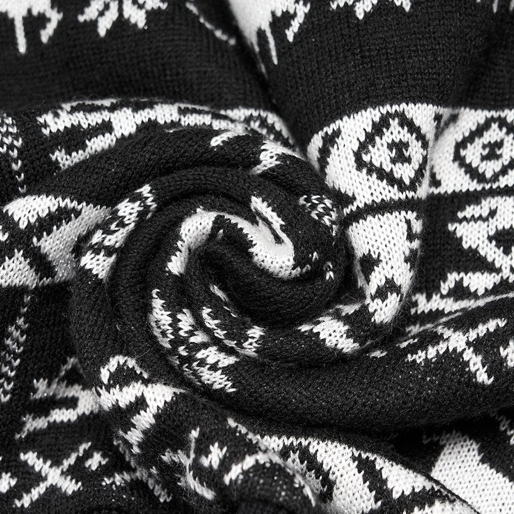 Forest Omen Skull Sweater - image 6