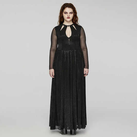Midnight Honeymoon Side-Slit Gown