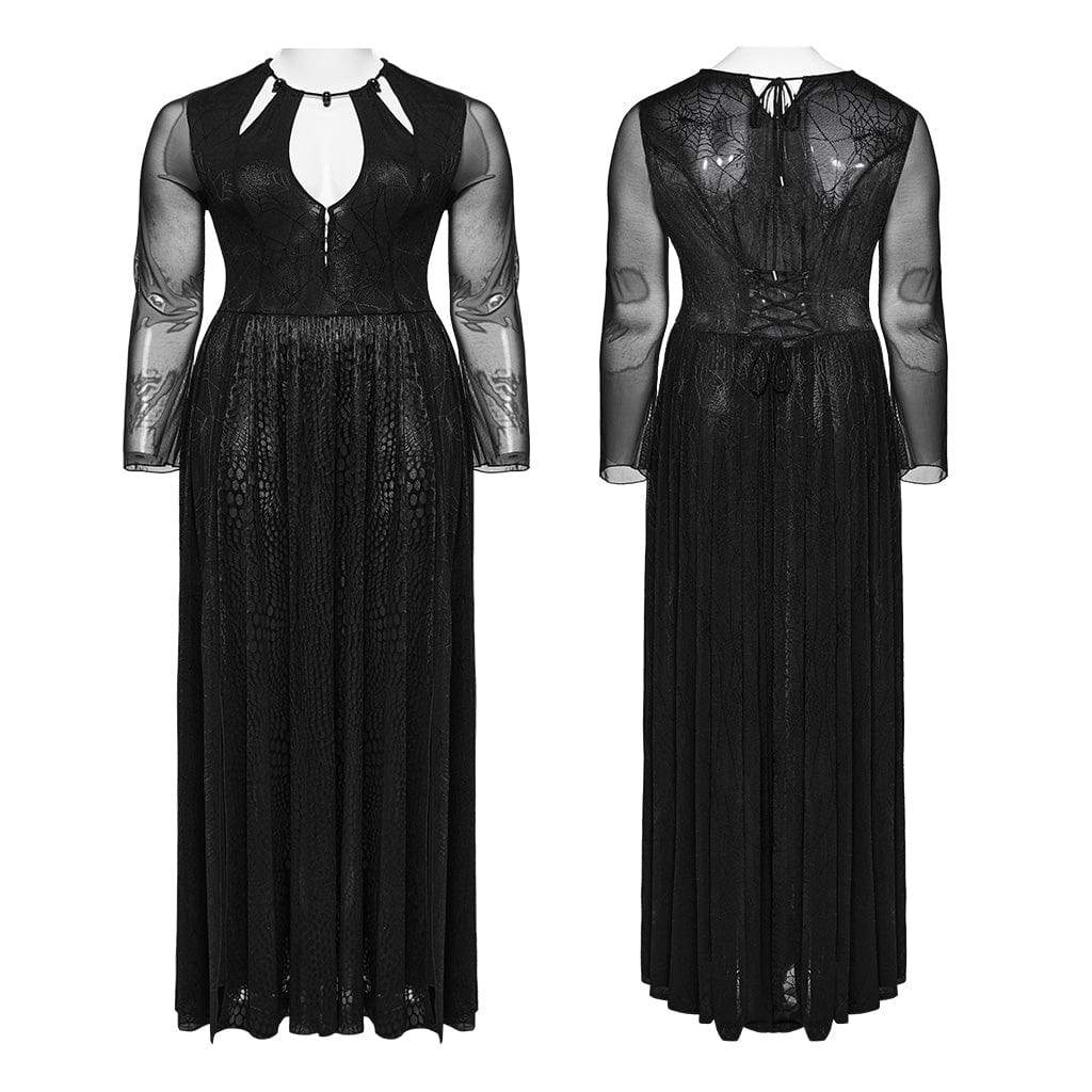 Midnight Honeymoon Side-Slit Gown