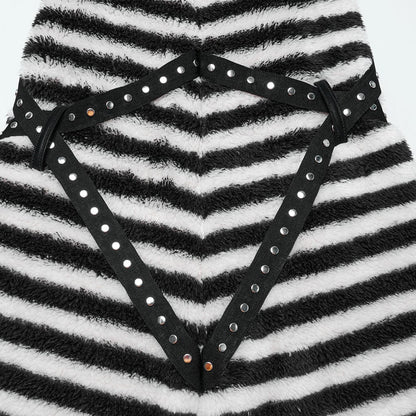 Static Riot Striped Leg Warmers - image 8