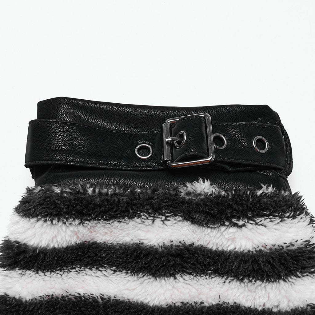 Static Riot Striped Leg Warmers - image 5