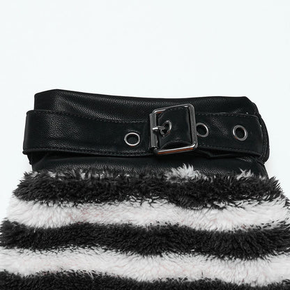 Static Riot Striped Leg Warmers - image 5