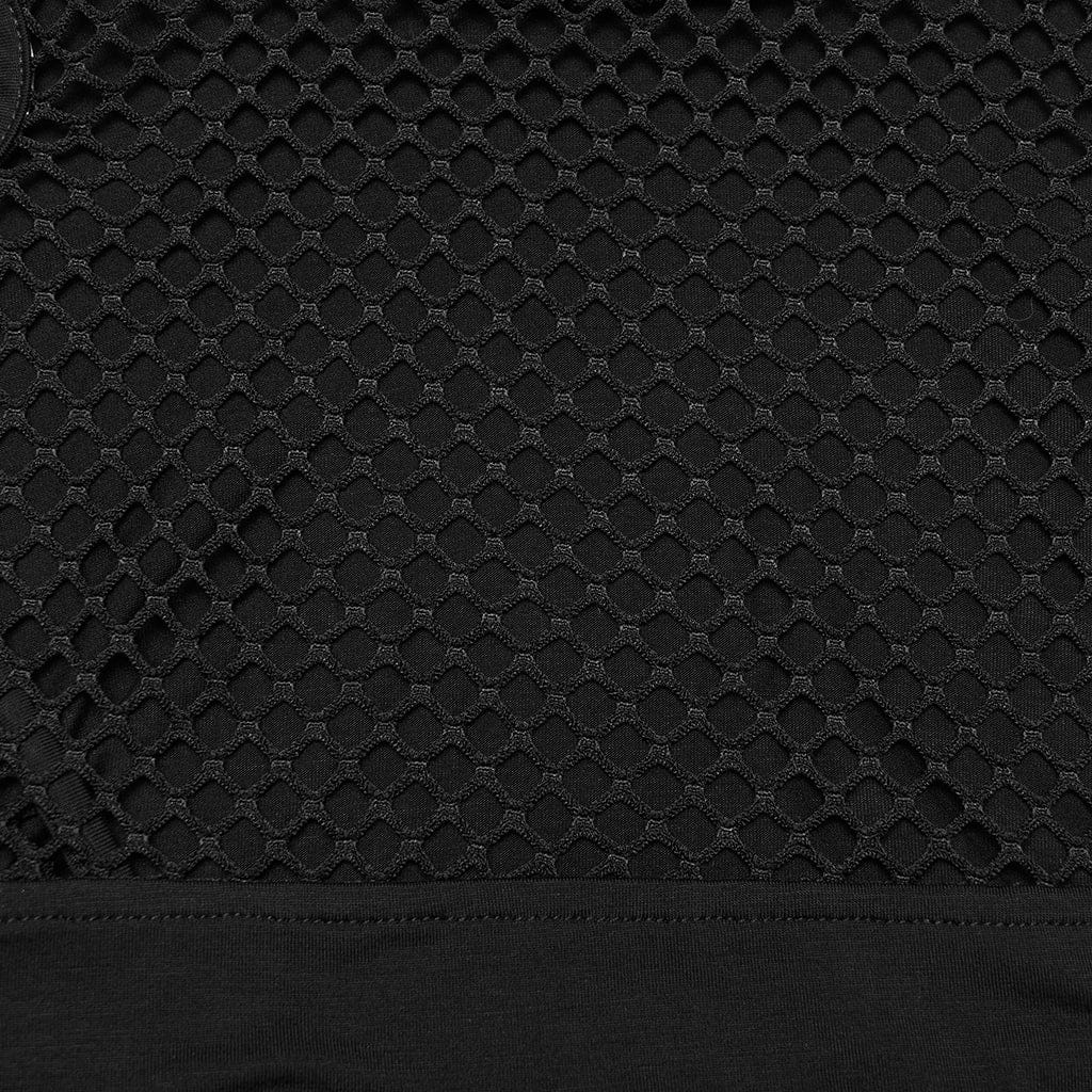 Null Sector Cutout Hooded Tank detail view