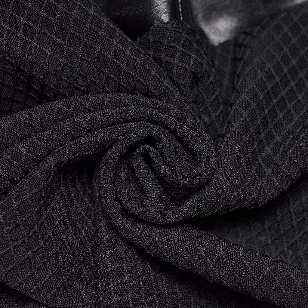 Ghost Signal Sheer Hooded Cape detail view