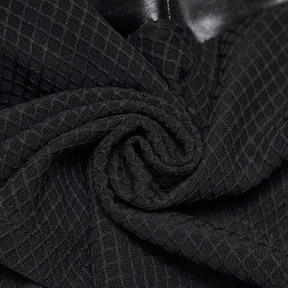 Ghost Signal Sheer Hooded Cape detail view