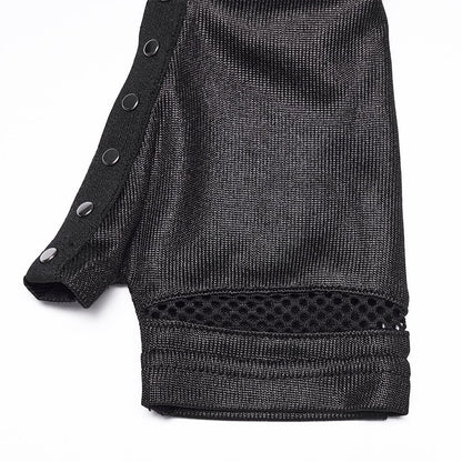 Static Veil Ruched Strap Gloves detail