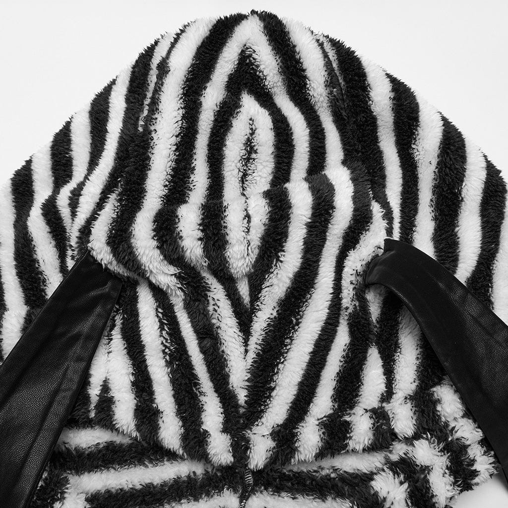 Stray Rabbit Striped Hoodie