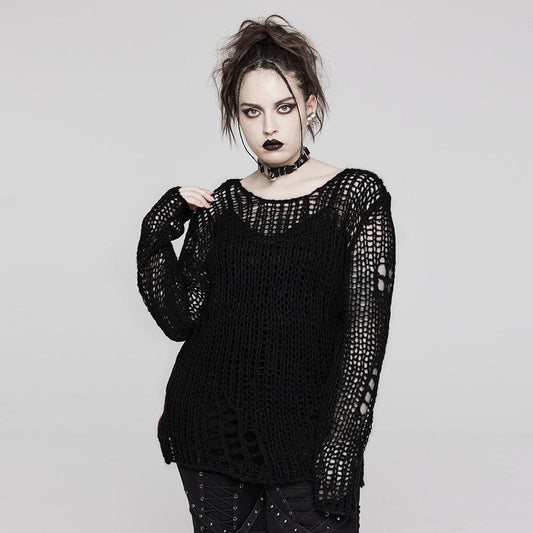 After Midnight Striped Knit Sweater - image 1