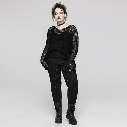 After Midnight Striped Knit Sweater - image 4