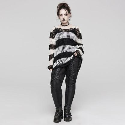 After Midnight Striped Knit Sweater - image 8
