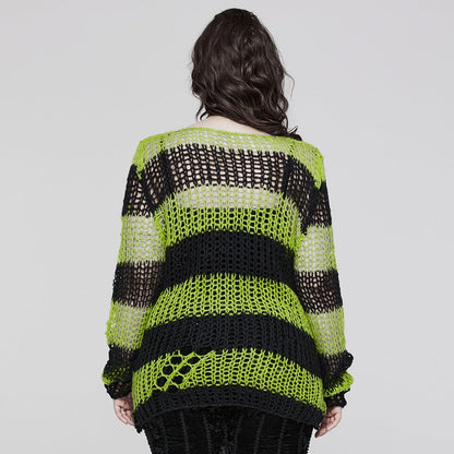 After Midnight Striped Knit Sweater - image 11