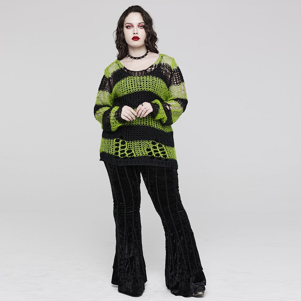 After Midnight Striped Knit Sweater - image 12