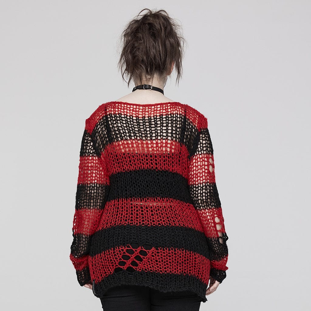 After Midnight Striped Knit Sweater - image 15