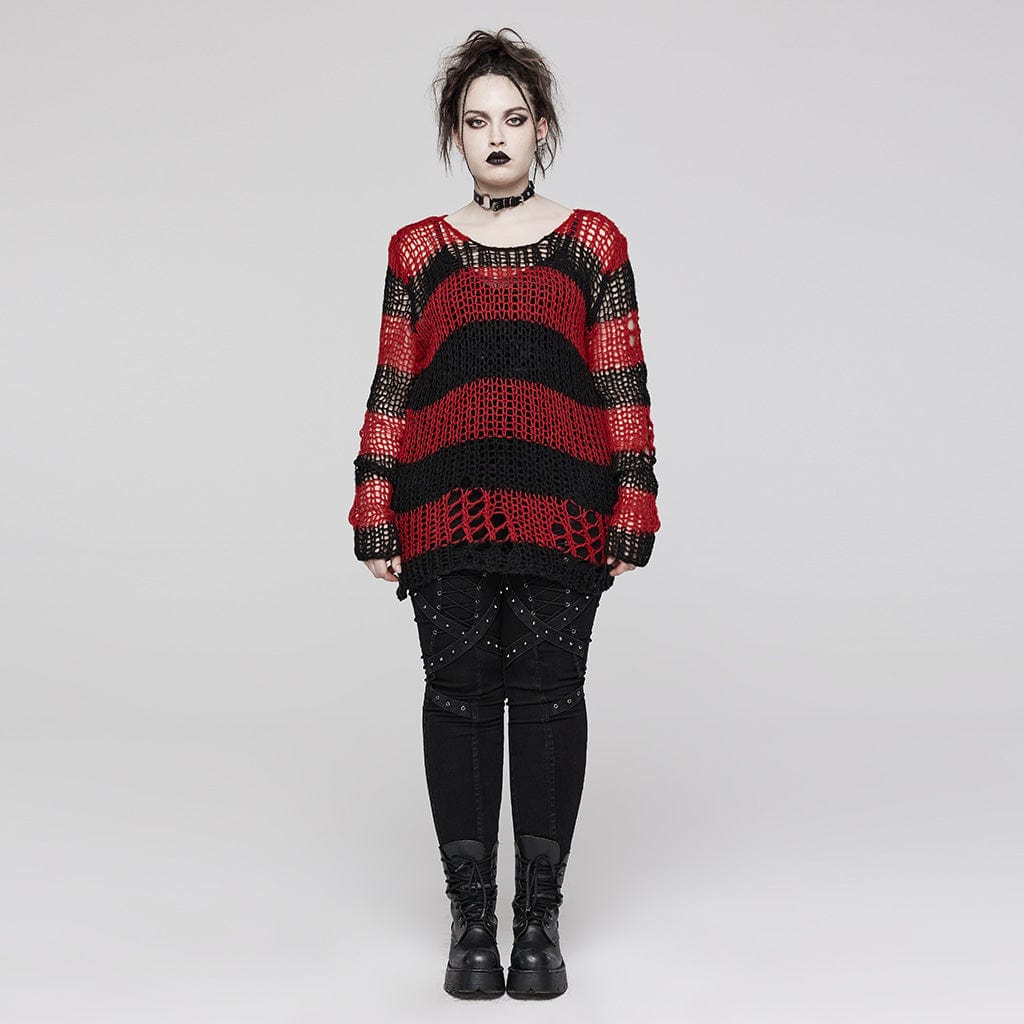 After Midnight Striped Knit Sweater - image 16