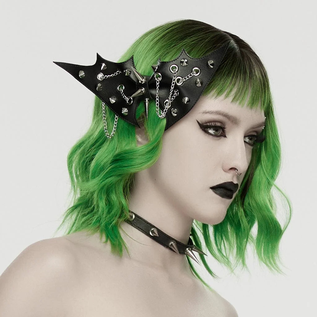 Razorwing Studded Hair Bow
