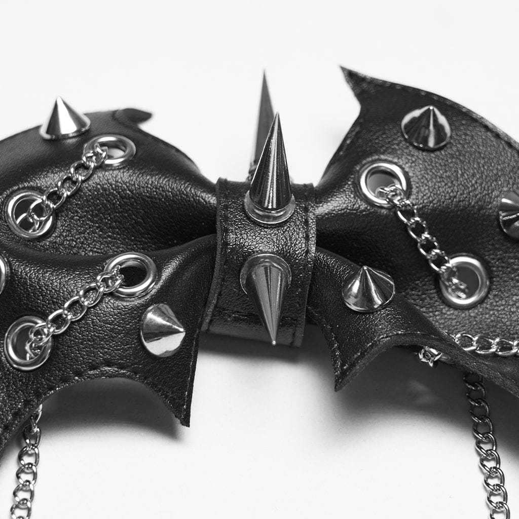 Razorwing Studded Hair Bow