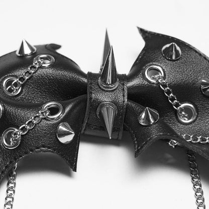 Razorwing Studded Hair Bow