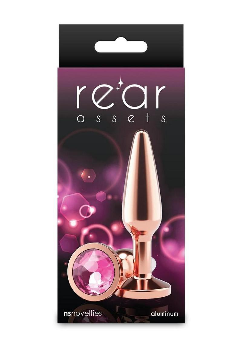 Rear Assets Chrome Tapered Anal Plug
