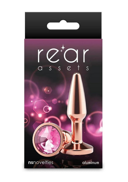 Rear Assets Chrome Tapered Anal Plug