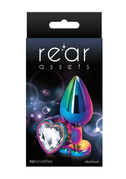 Rear Assets Multicolor Heart Anal Plug