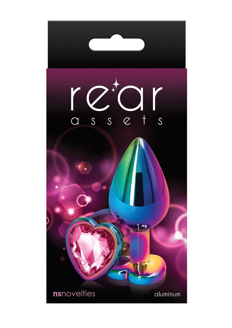 Rear Assets Multicolor Heart Anal Plug