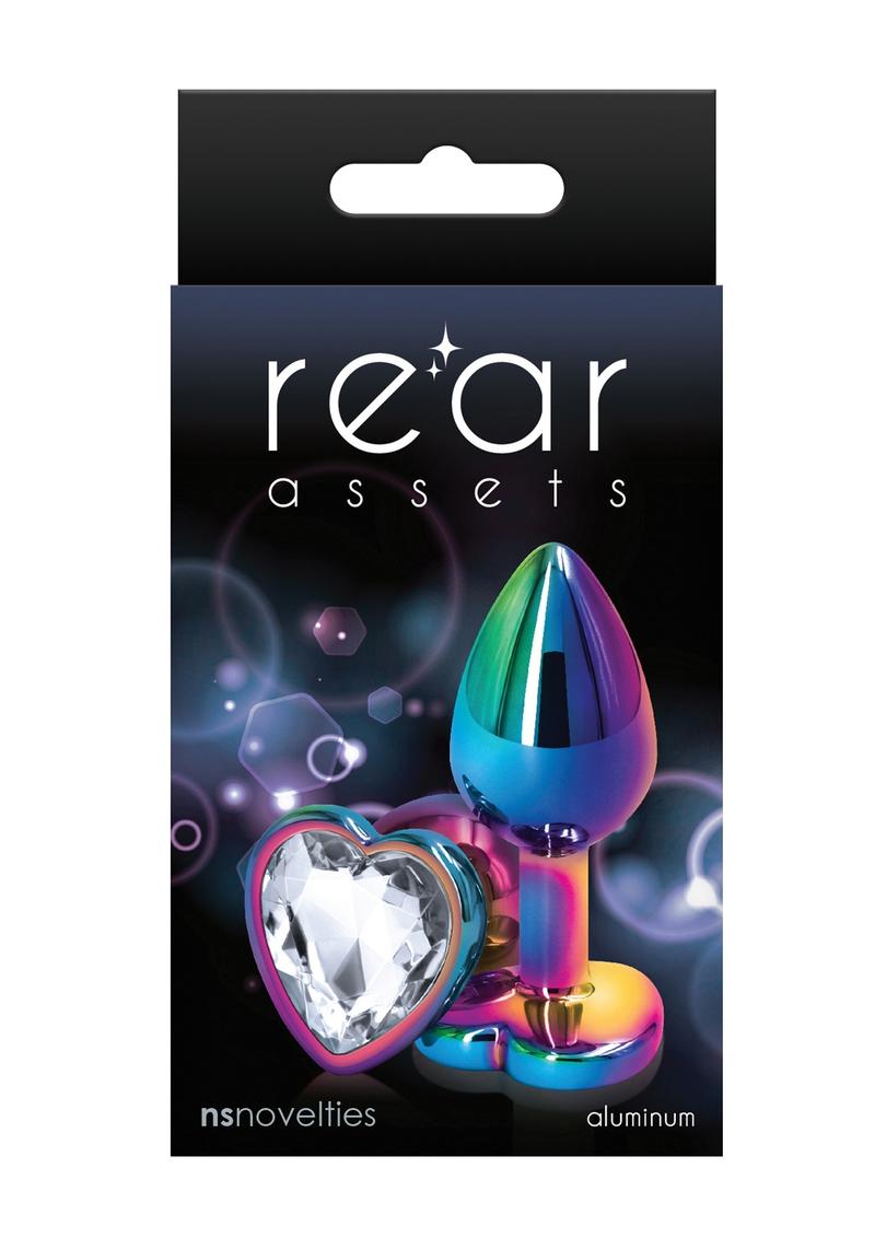 Rear Assets Multicolor Heart Anal Plug