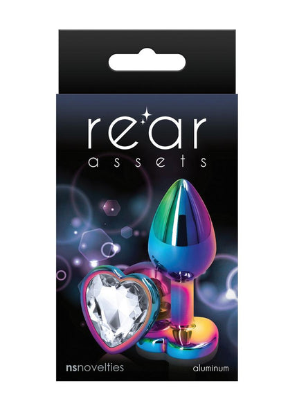 Rear Assets Multicolor Heart Anal Plug