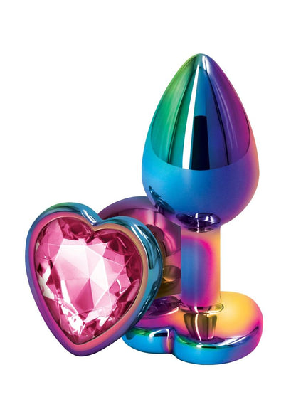 Rear Assets Multicolor Heart Anal Plug