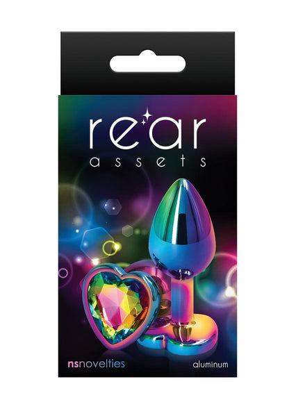 Rear Assets Multicolor Heart Anal Plug