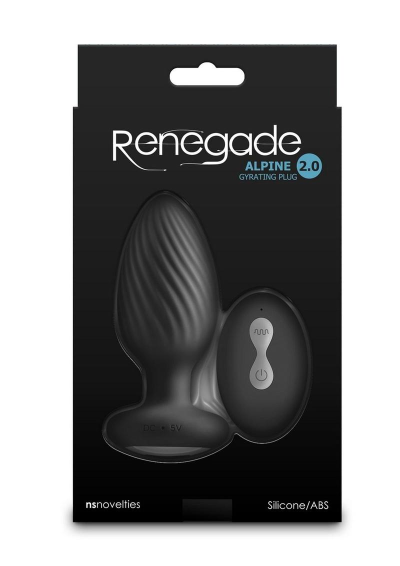 Renegade Alpine Remote Anal Plug - Shadow Threadz Crypt