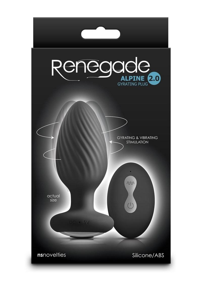 Renegade Alpine Remote Anal Plug - Shadow Threadz Crypt