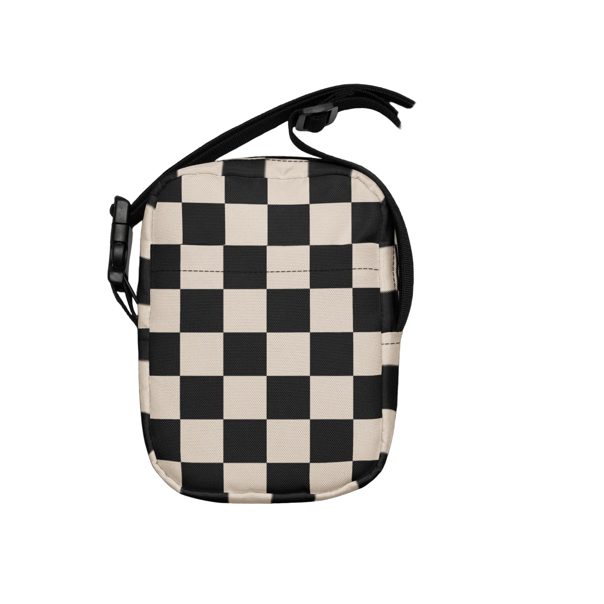 Retro Revival Checkerboard Crossbody Bag