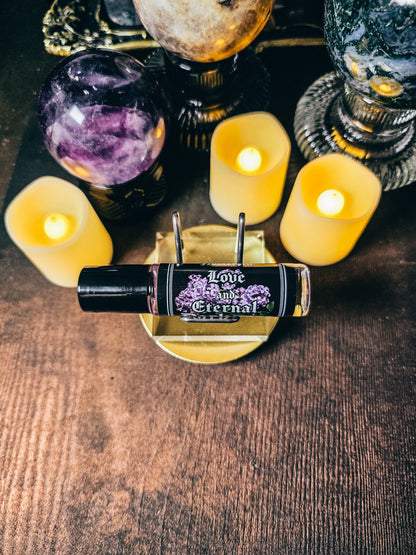 Eternal Darkness (Lilac & Cream) Seance Rollerball Oil Perfume