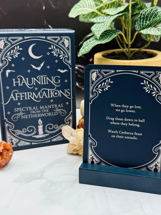 Haunting Affirmations Card Set