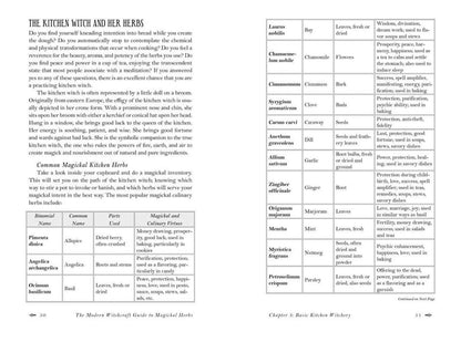 Modern Witchcraft Guide To Magickal Herbs