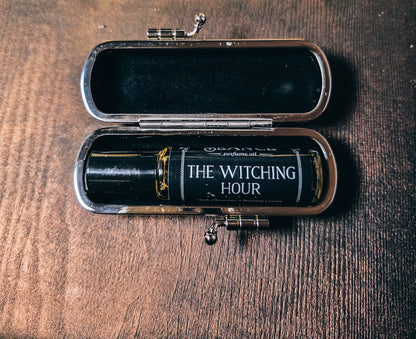 The Mourning Compact - Perfume Carry Case