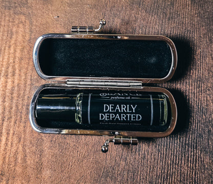 The Mourning Compact - Perfume Carry Case