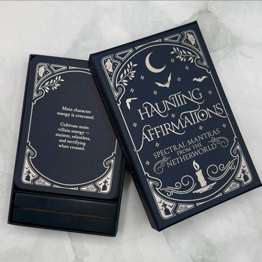 Haunting Affirmations Card Set