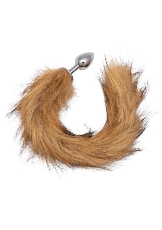 Running Wild Faux Fur Tail Plug - Shadow Threadz Crypt