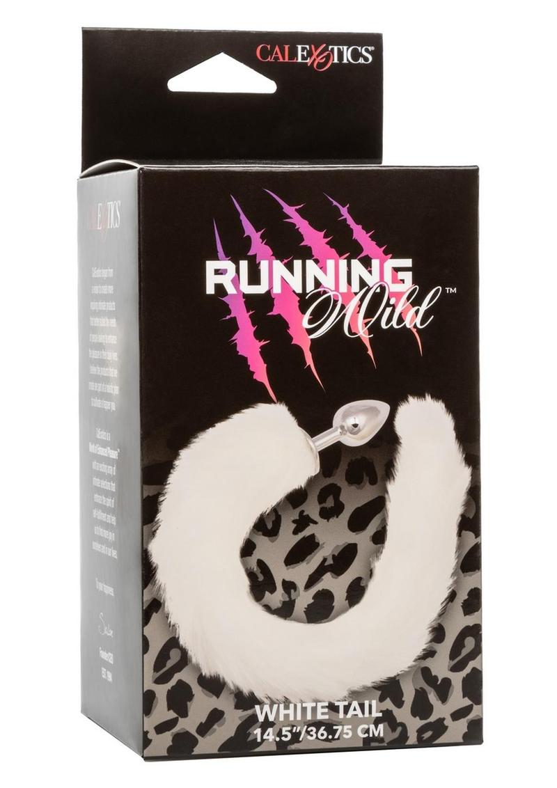 Running Wild Faux Fur Tail Plug - Shadow Threadz Crypt