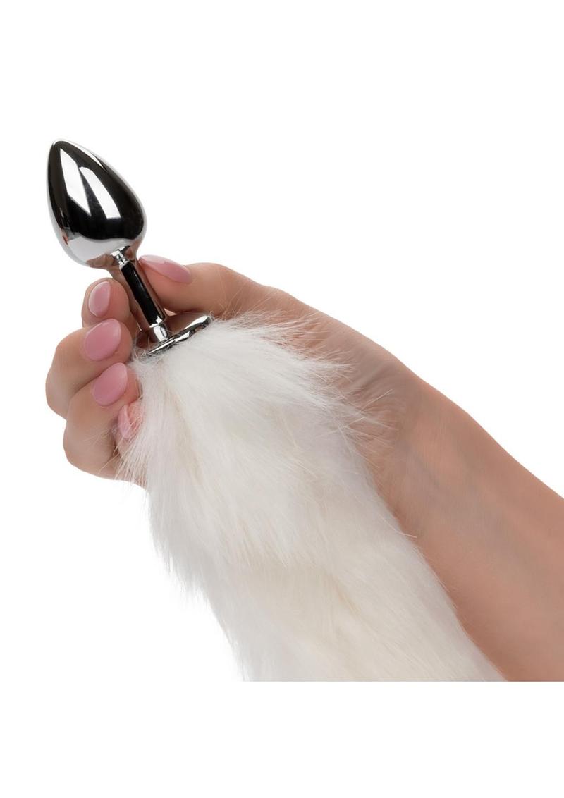 Running Wild Faux Fur Tail Plug - Shadow Threadz Crypt