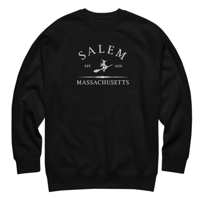 Salem Massachusetts Embroidered Sweatshirt