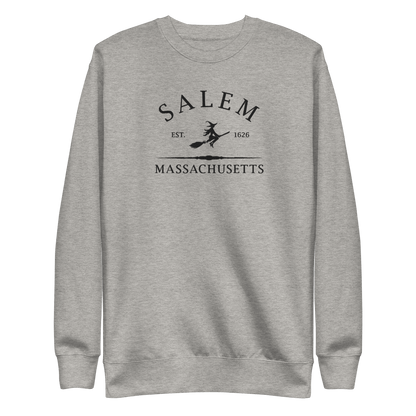 Salem Massachusetts Embroidered Sweatshirt