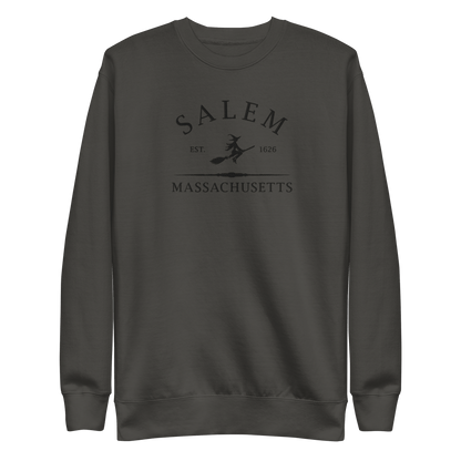 Salem Massachusetts Embroidered Sweatshirt