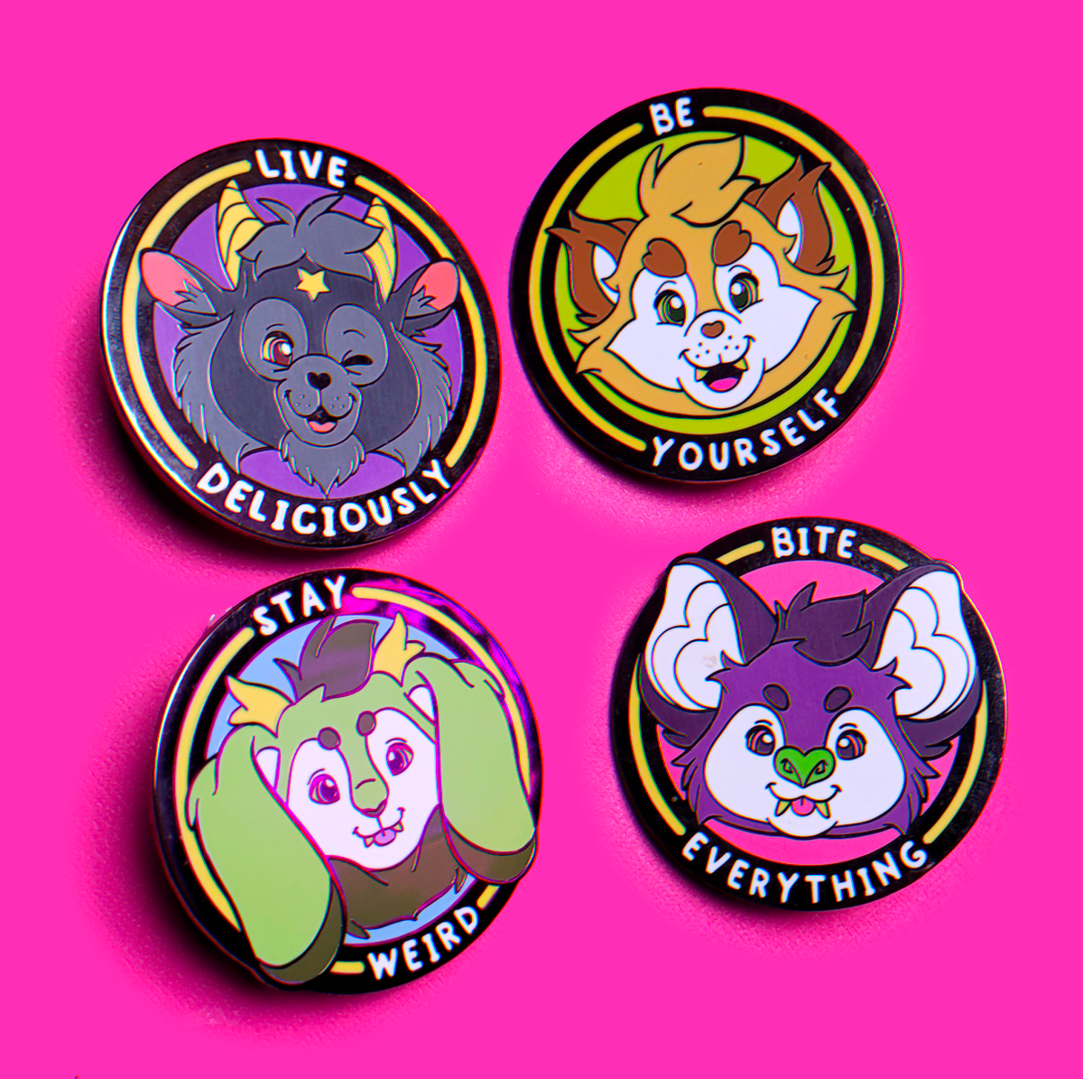 Snughoul Motivational Pins - Shadow Threadz Crypt