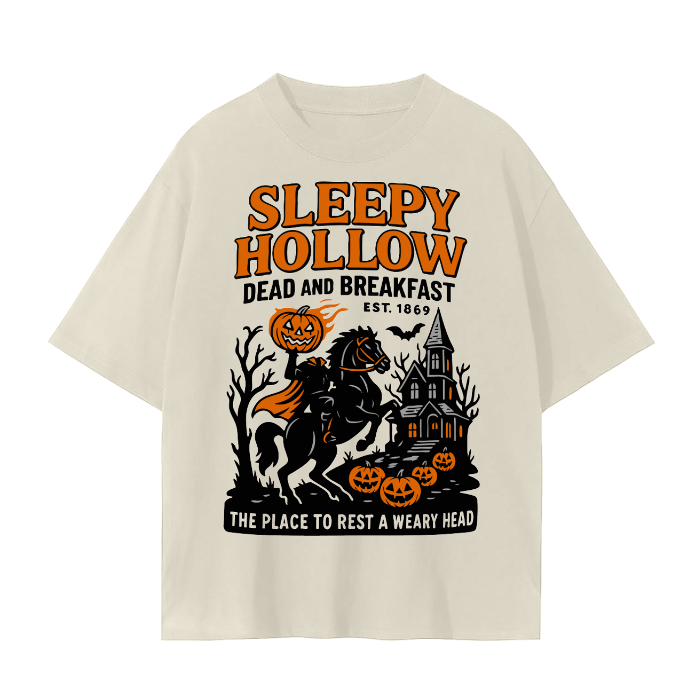 Sleepy Hollow Dead and Breakfast Comfy Tee